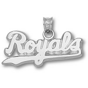 Kansas City Royals 12in Sterling Silver Team Pendant