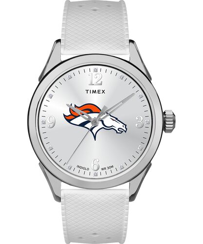 Timex Denver Broncos Athena Watch TWZFBROWBYZ Joy Jewelers