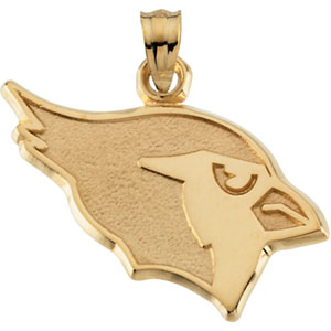 Arizona Cardinals 1/2in 14k Logo Pendant JJNFL20726 | Joy Jewelers