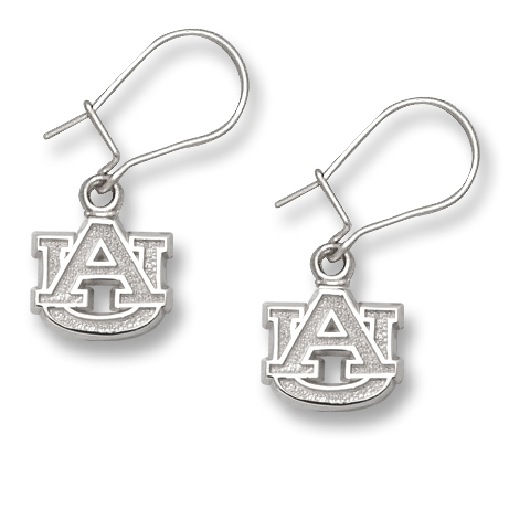 Auburn Tigers Earrings Sterling Silver