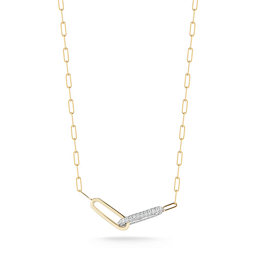 Tribeca Paper Clip Chain Necklace from RIVA New York