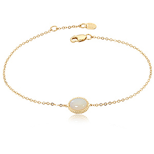 18ct Yellow Gold Opal Bracelet | Buy Online | Free Insured UK Delivery
