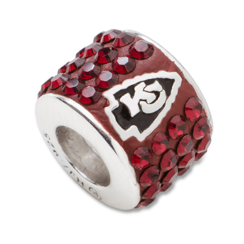 Kansas City Chiefs Premier Crystal Bead