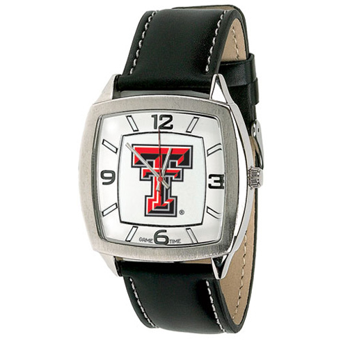 Texas Tech University Retro Watch COL-RET-TXT | Joy Jewelers