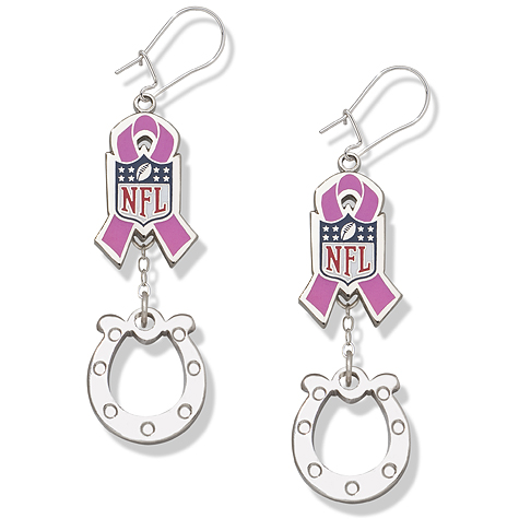 Indianapolis Colts Ribbon Earrings