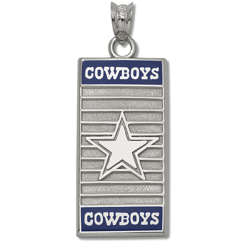 Dallas Cowboys 15/16in Field Sterling Silver