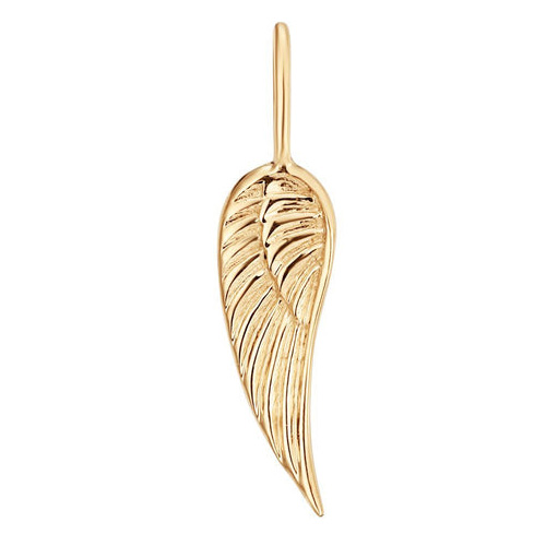 Aurelie Gi ANGELICA 14k Yellow Gold Wing Charm