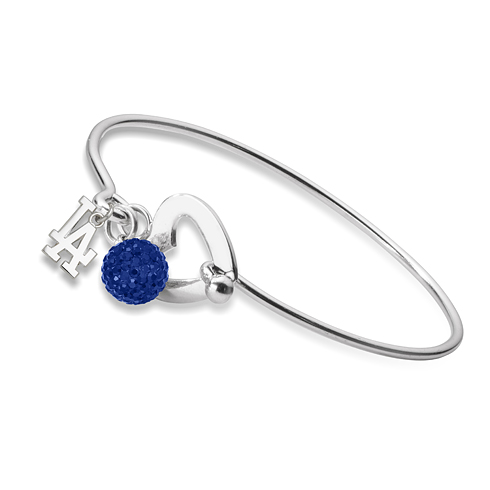 Sterling Silver Los Angeles Dodgers Ovation Bracelet