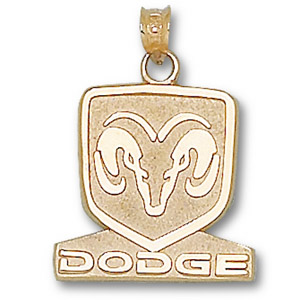 Dodge Ram Logo 3/4 inch 14k Pendant