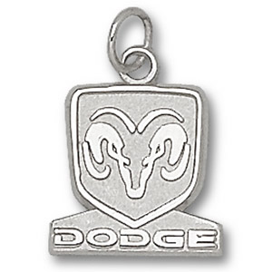 Dodge Ram Logo 9/16 inch Sterling Silver Pendant