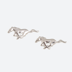 Silver ford earrings #3