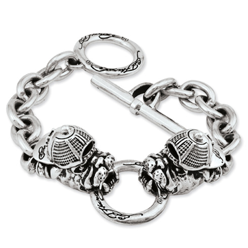 Ed Hardy Bulldog Toggle Bracelet