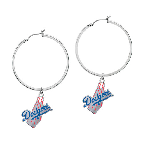 Los Angeles Dodgers Hoopla Earrings