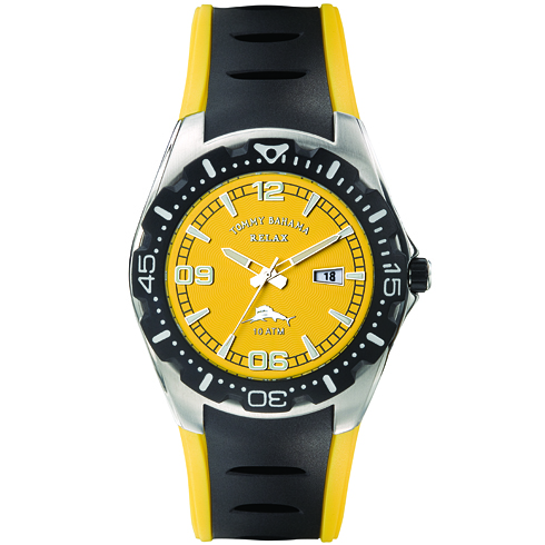 Tommy Bahama Yellow Beach Cruiser RLX1000 Watch