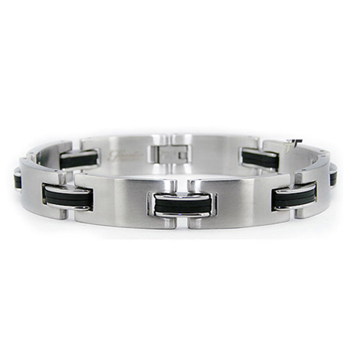 Steel By Design Amore Charm Bracelet 