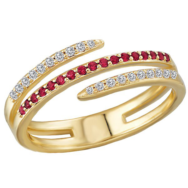 Minimalistic Elegant Gold Ring