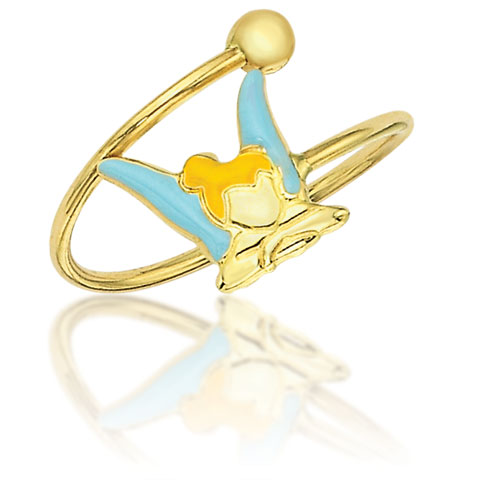 Tinker Bell Ring - 14kt Yellow Gold