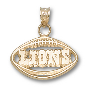 Detroit Lions NFL Football Pendant