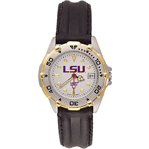 LSU Tigers Ladies' All Star Leather Watch LSU102 | Joy Jewelers