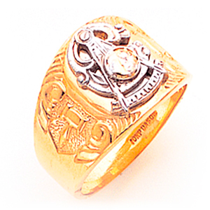 Masonic Past Master Ring - 10k Gold MAS2588PM | Joy Jewelers