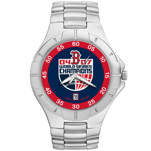 2007 World Series Champion Boston Red Sox Stainless Pro II Watch