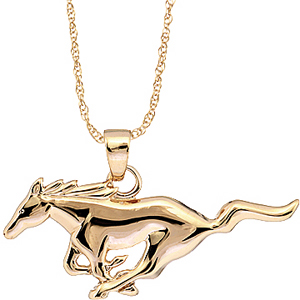Licensed ford mustang necklace #8