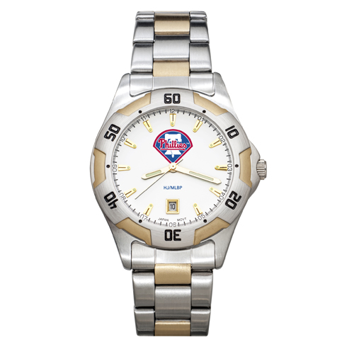 Philadelphia Phillies All-Pro Two Tone Men's Watch