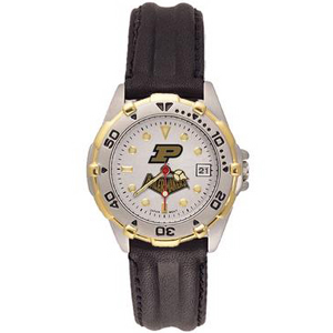 Purdue Boilermakers Ladies' All Star Leather Watch PU102