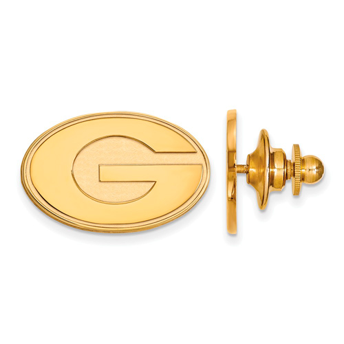 14kt Yellow Gold University of Georgia Logo Lapel Pin