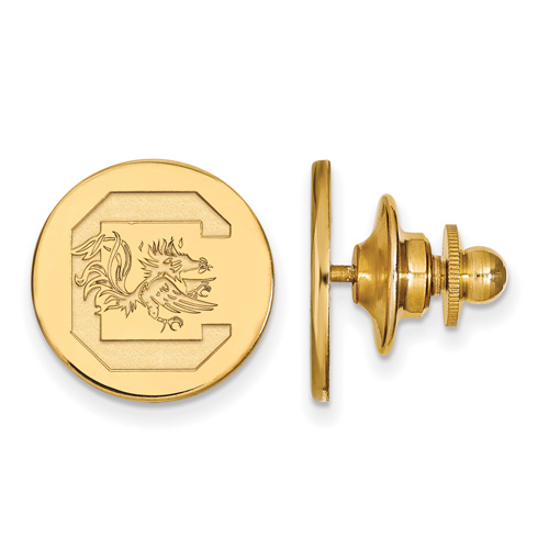 14kt Yellow Gold University of South Carolina Lapel Pin