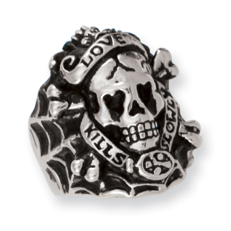 Men's Ed Hardy Skull Ring