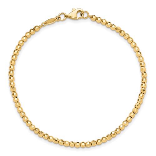 Solid Gold Pave Curb Link Bracelets – Liry's Jewelry