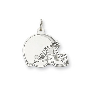 Cleveland Browns 3/4in Helmet - 14k White Gold NF436W