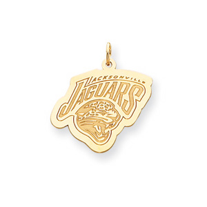 jacksonville jaguars gold pendant