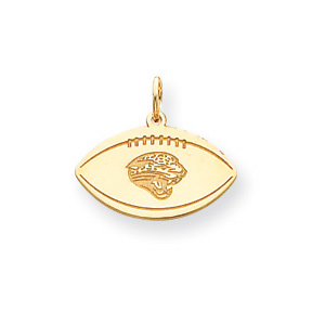 jacksonville jaguars gold pendant