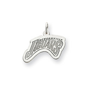 Jacksonville Jaguars 3/4in Logo Name Pendant - 14k Yellow Gold