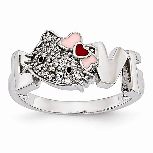 Pandora Handwritten Love Ring - Pandora Jewellery from Gift and Wrap UK