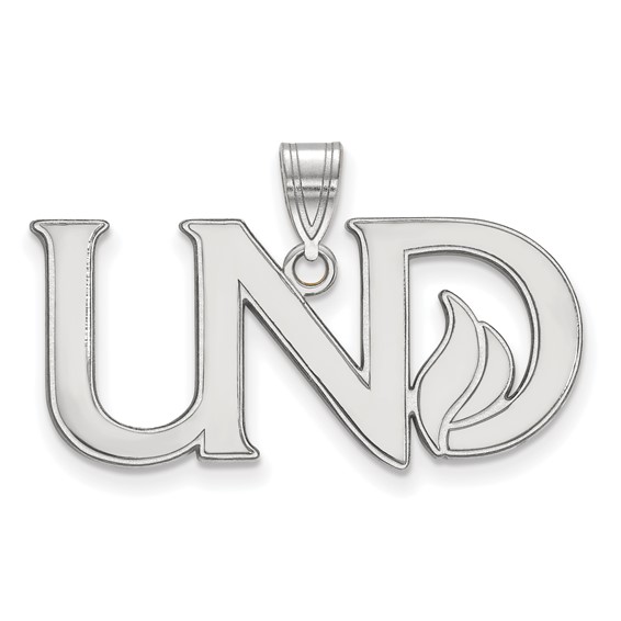 Sterling Silver University of North Dakota UND Pendant