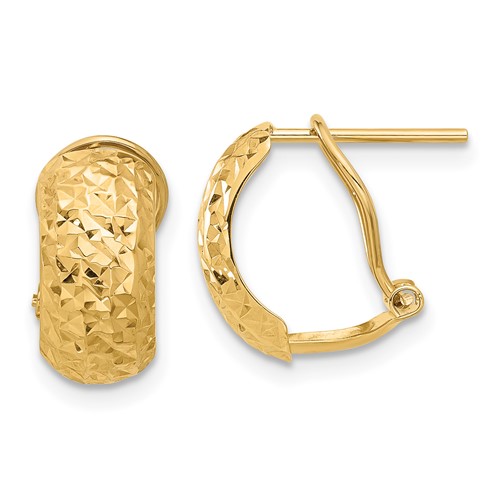 Omega back earrings on sale sale