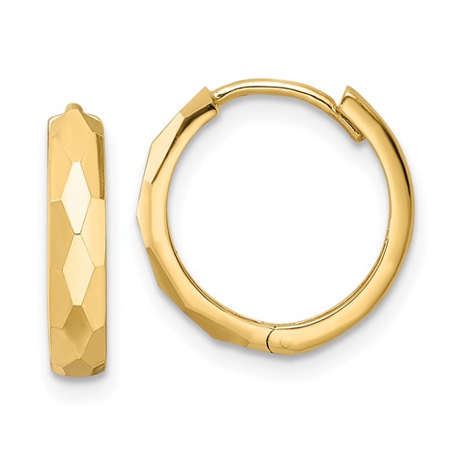 Hinged Hoop Earrings Gold 2024 | favors.com