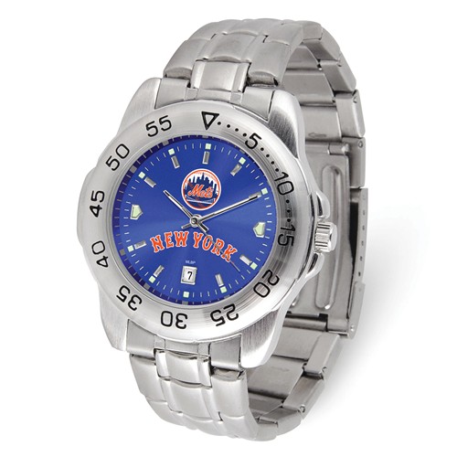 Game Time New York Mets Sport Steel Watch