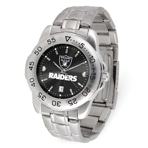 Game Time Oakland Raiders Sport Steel Watch