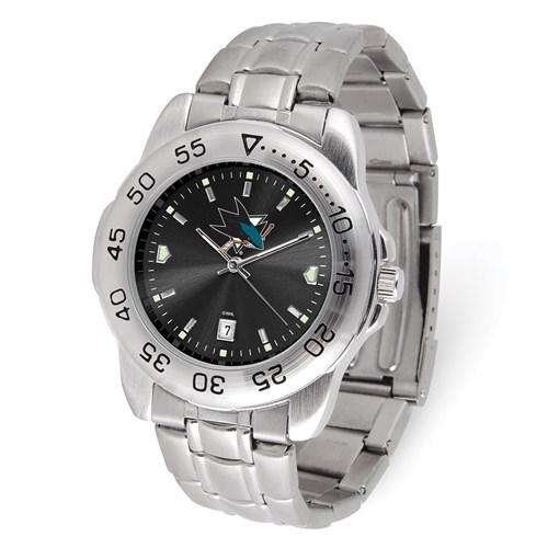 Game Time San Jose Sharks Sport Steel Watch