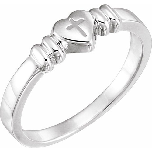 5mm 18K Gold Ring with White Gold Edges JL AU 104-A