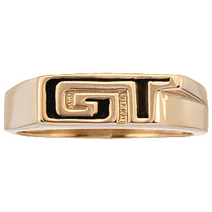 Ford GT 10k Yellow Gold Ladies' Ring