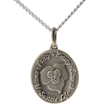 Sego Lily Relief Society Necklace