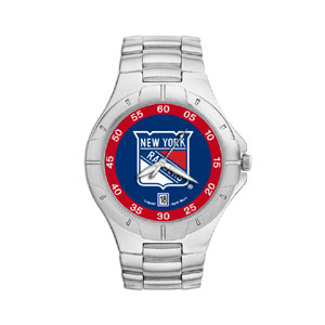 New York Rangers Men's Stainless Pro II Watch