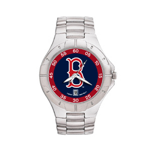 Boston Red Sox Mens Stainless Pro II Watch