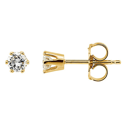 4mm Gold Plated Earring Posts 4ct by hildie & jo