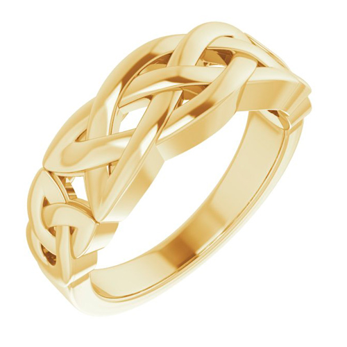 14k Yellow Gold Celtic Ring